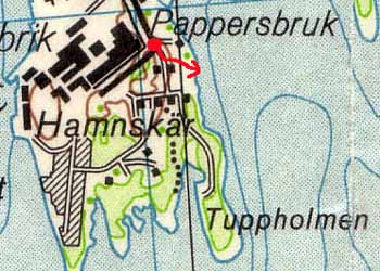 Karta Hamnskär